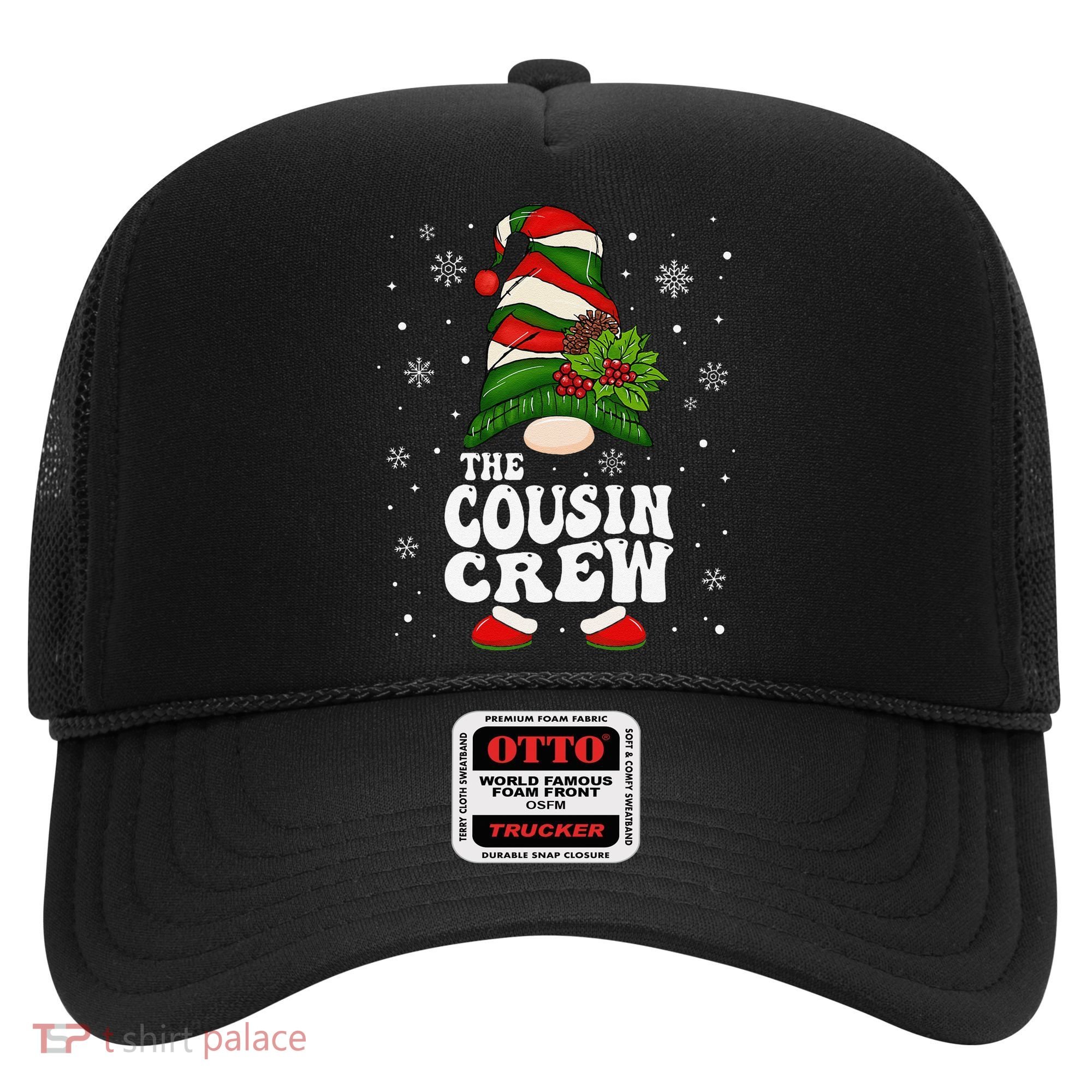 Cousin Crew Funny Matching Family Christmas Pajama Hat