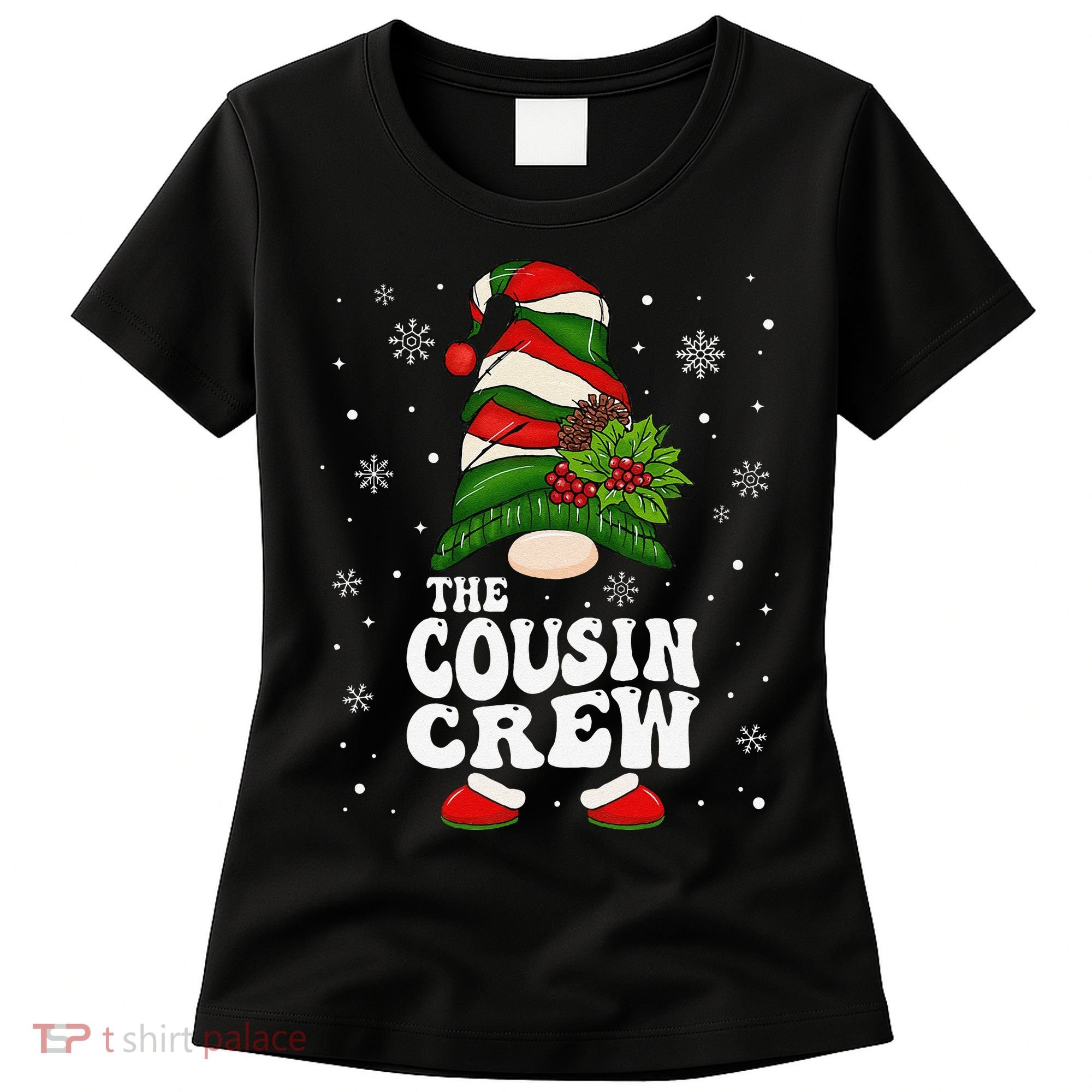 Cousin Crew Funny Matching Family Christmas Pajama Women's T-Shirt