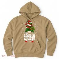 Cousin Crew Funny Matching Family Christmas Pajama Hoodie thumb 0
