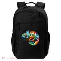 Comma Chameleon Funny Chameleon Lover 80S Lizard Comma La Gift Backpack thumb 0
