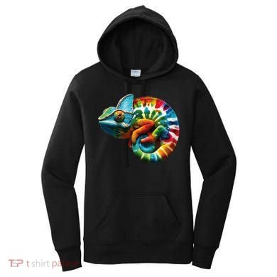 Comma Chameleon Funny Chameleon Lover 80S Lizard Comma La Gift Women's Hoodie