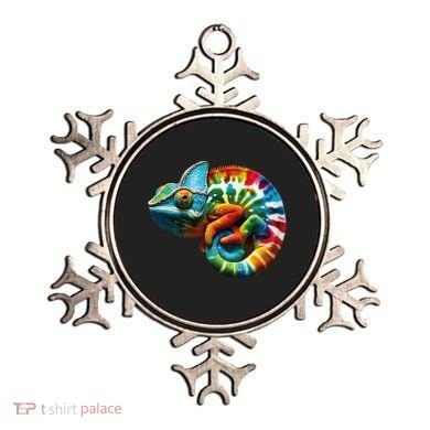 Comma Chameleon Funny Chameleon Lover 80S Lizard Comma La Gift Ornament