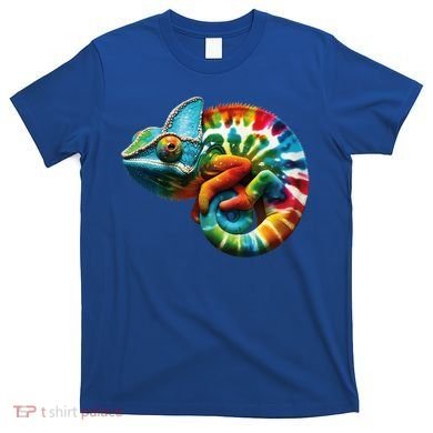 Comma Chameleon Funny Chameleon Lover 80S Lizard Comma La Gift T-Shirt