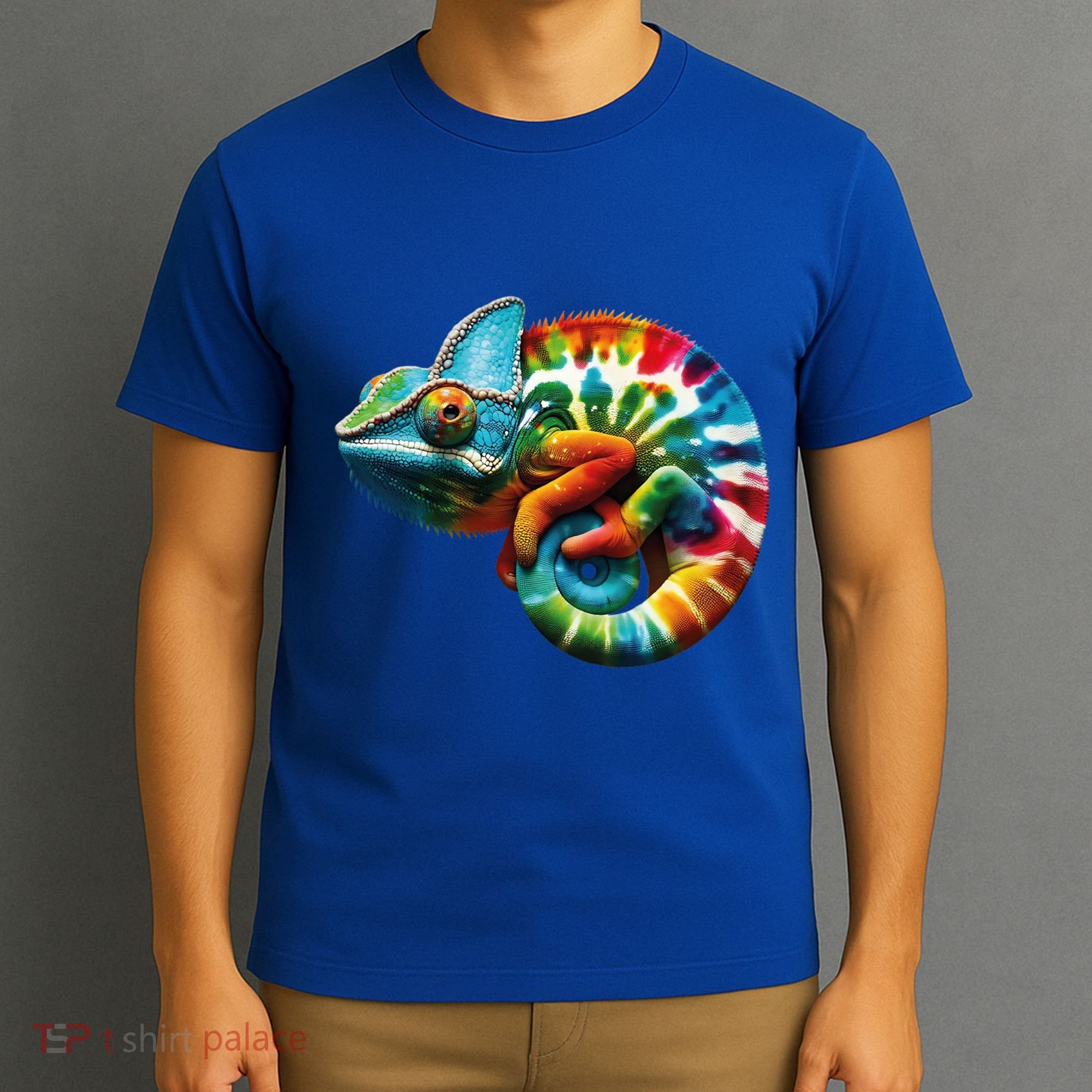 Comma Chameleon Funny Chameleon Lover 80S Lizard Comma La Gift T-Shirt
