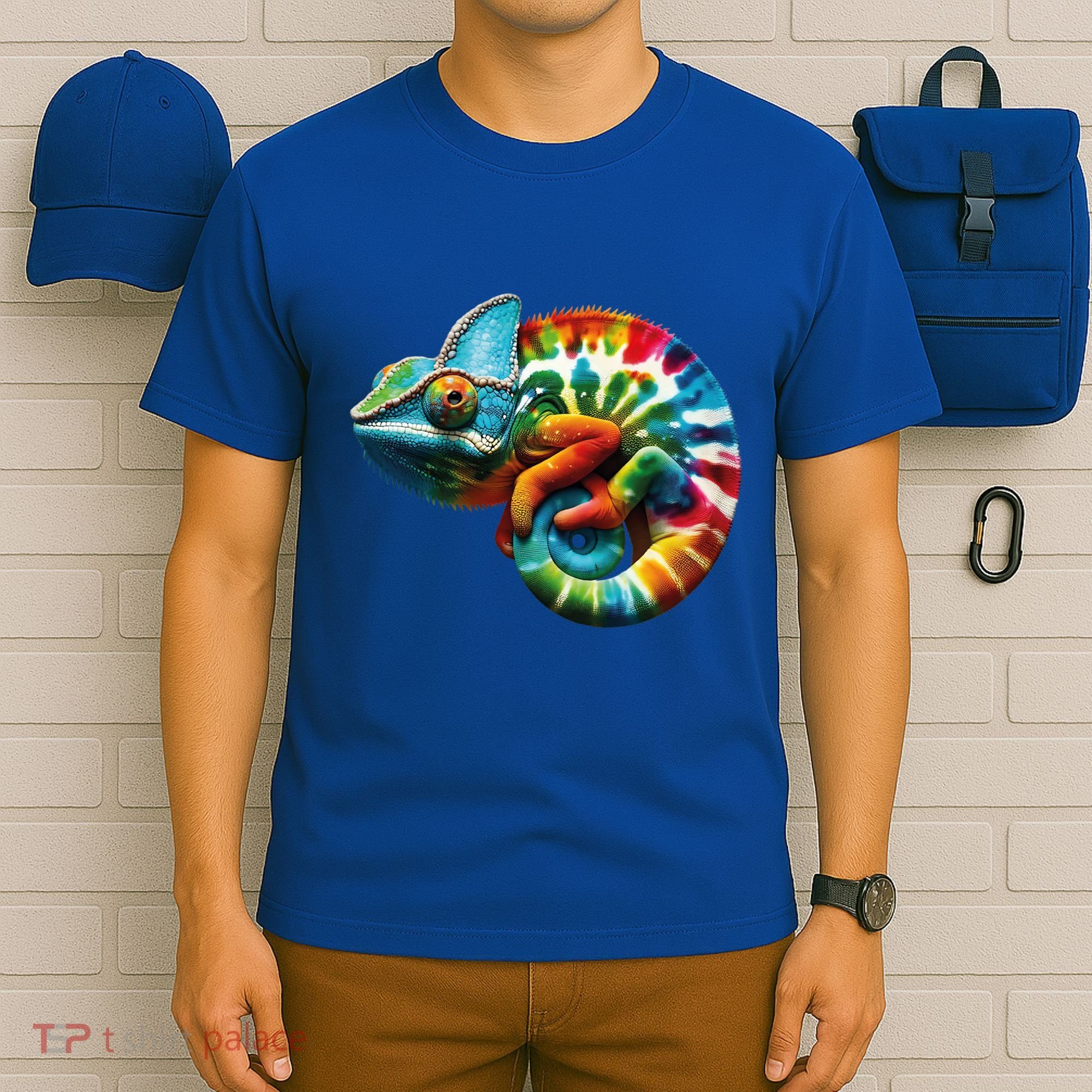 Comma Chameleon Funny Chameleon Lover 80S Lizard Comma La Gift T-Shirt