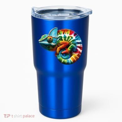 Comma Chameleon Funny Chameleon Lover 80S Lizard Comma La Gift Tumbler