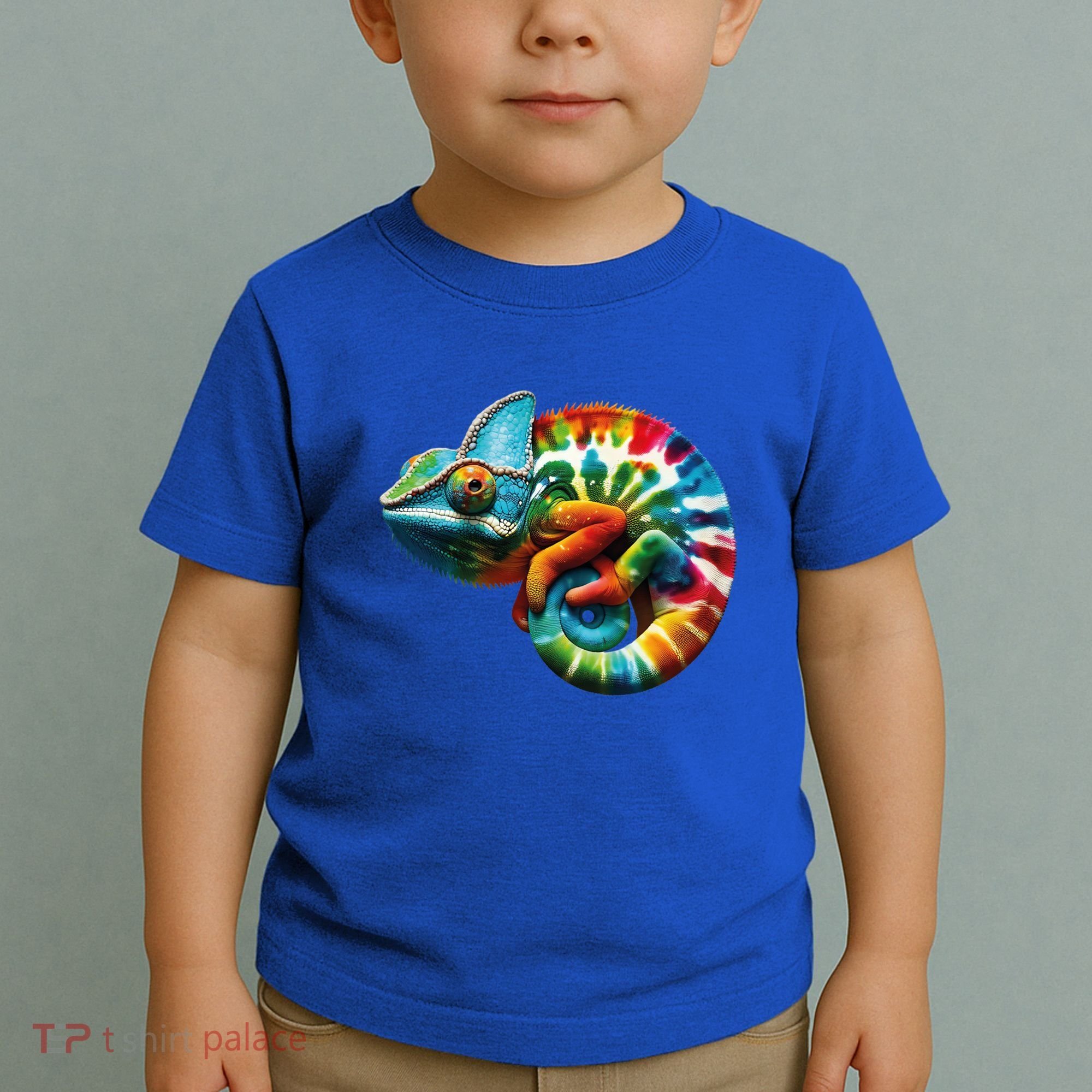 Comma Chameleon Funny Chameleon Lover 80S Lizard Comma La Gift Toddler T-Shirt