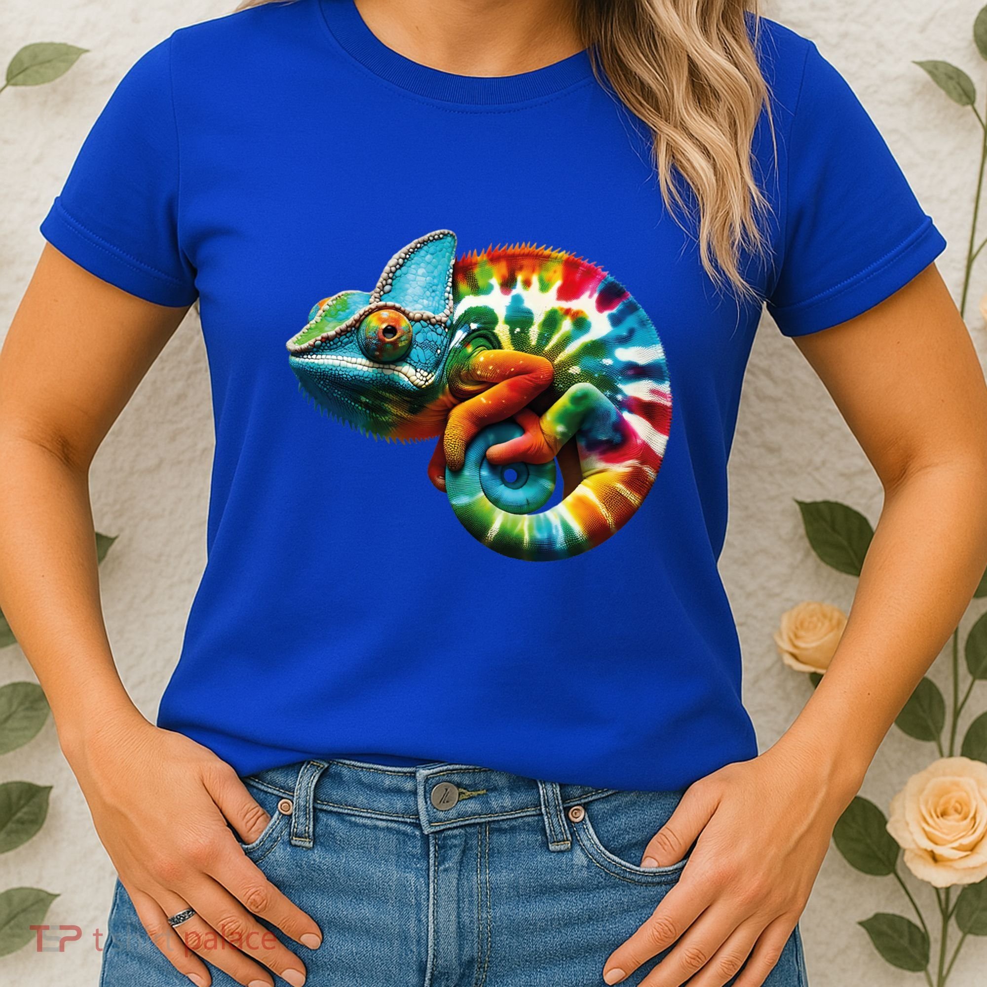 Comma Chameleon Funny Chameleon Lover 80S Lizard Comma La Gift Women's T-Shirt