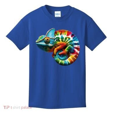 Comma Chameleon Funny Chameleon Lover 80S Lizard Comma La Gift Kids T-Shirt