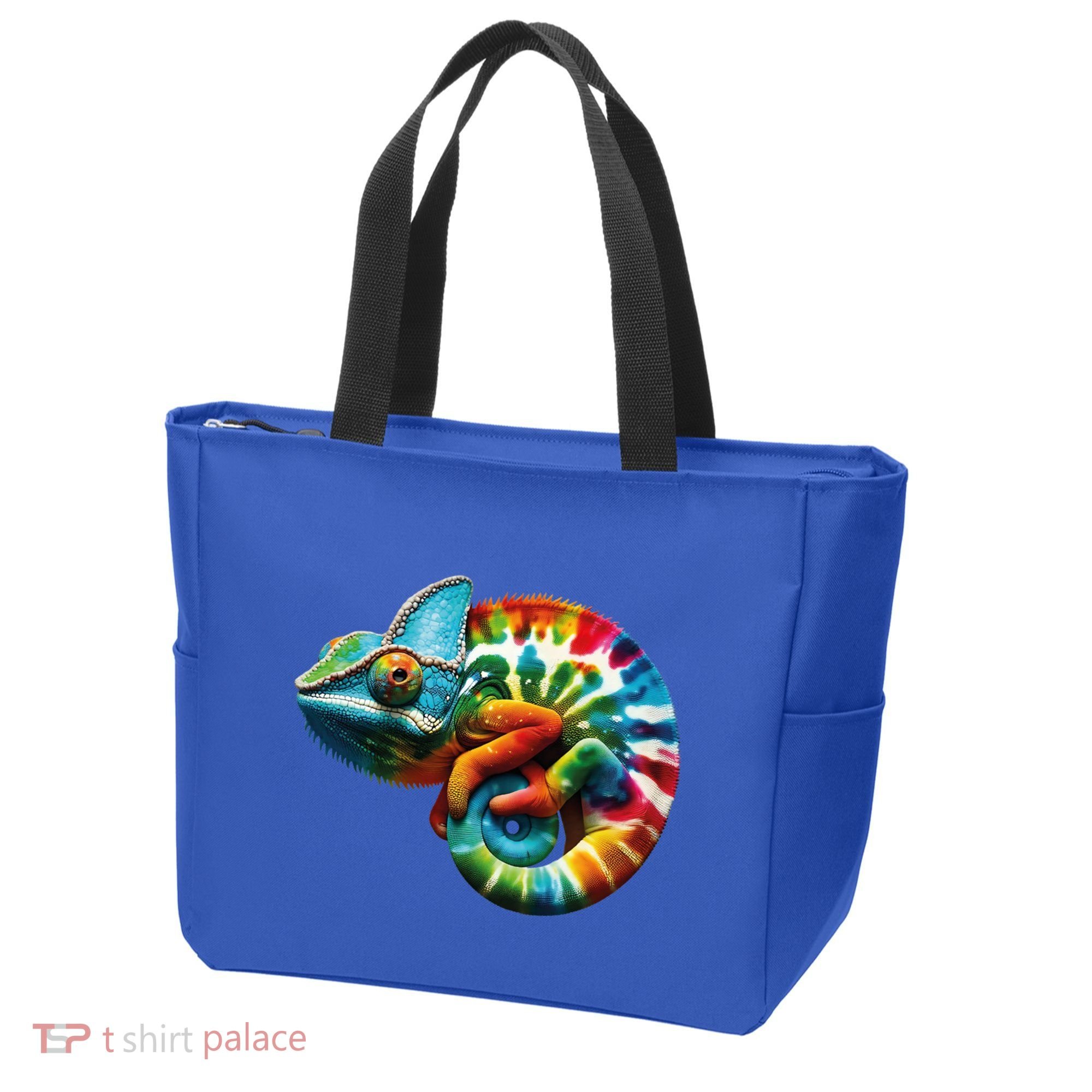 Comma Chameleon Funny Chameleon Lover 80S Lizard Comma La Gift Tote Bag
