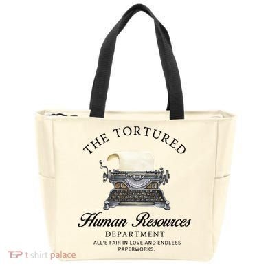 Comfort Colors® Funny Human Resources Tote Bag
