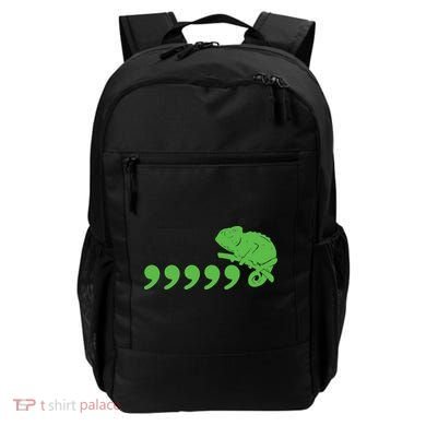 Comma Chameleon Funny Backpack