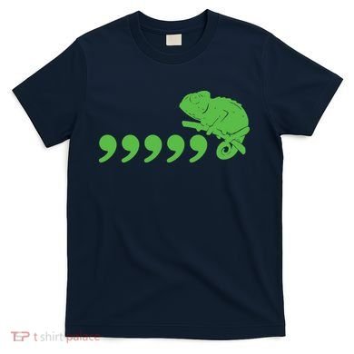 Comma Chameleon Funny T-Shirt