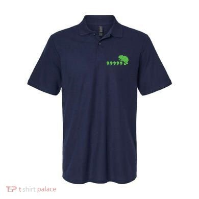 Comma Chameleon Funny Polo