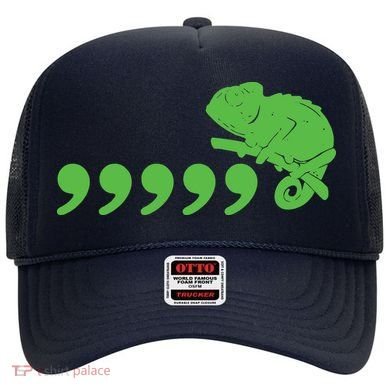 Comma Chameleon Funny Hat
