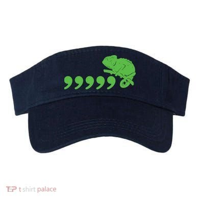 Comma Chameleon Funny Visor