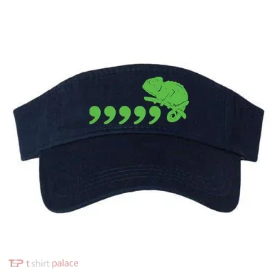 Comma Chameleon Funny Visor