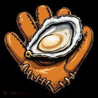 Chesapeake Catchers Funny Baseball Oyster Seafood Lovers Coffee Mug thumb 5