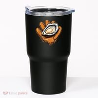 Chesapeake Catchers Funny Baseball Oyster Seafood Lovers Tumbler thumb 0