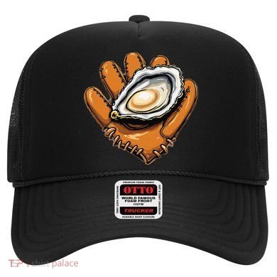 Chesapeake Catchers Funny Baseball Oyster Seafood Lovers Hat