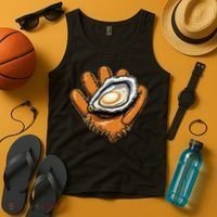 Chesapeake Catchers Funny Baseball Oyster Seafood Lovers Tank Top thumb 4