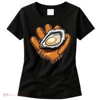Chesapeake Catchers Funny Baseball Oyster Seafood Lovers Women's T-Shirt thumb 0