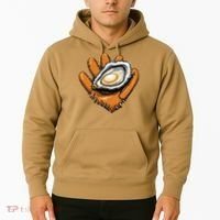 Chesapeake Catchers Funny Baseball Oyster Seafood Lovers Hoodie thumb 2