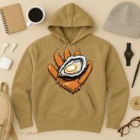Chesapeake Catchers Funny Baseball Oyster Seafood Lovers Hoodie thumb 3