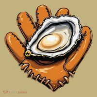 Chesapeake Catchers Funny Baseball Oyster Seafood Lovers Long Sleeve Shirt thumb 2