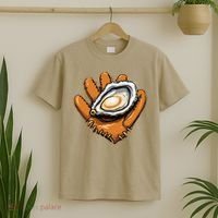 Chesapeake Catchers Funny Baseball Oyster Seafood Lovers T-Shirt thumb 2
