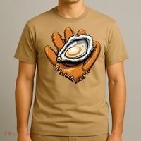 Chesapeake Catchers Funny Baseball Oyster Seafood Lovers T-Shirt thumb 3