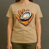 Chesapeake Catchers Funny Baseball Oyster Seafood Lovers T-Shirt thumb 4