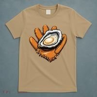 Chesapeake Catchers Funny Baseball Oyster Seafood Lovers T-Shirt thumb 5