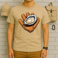 Chesapeake Catchers Funny Baseball Oyster Seafood Lovers T-Shirt thumb 6