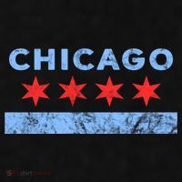 Chicago - Chicago Flag Sweatshirt Sweatshirt Ladies PosiCharge Tri-Blend Wicking Tank thumb 2