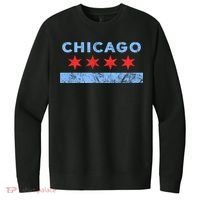 Chicago - Chicago Flag Sweatshirt Sweatshirt V.I.T. Fleece Crew Sweatshirt thumb 0