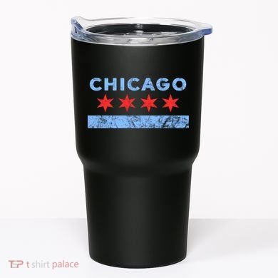Chicago - Chicago Flag Sweatshirt Sweatshirt Tumbler