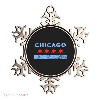 Chicago - Chicago Flag Sweatshirt Sweatshirt Ornament