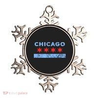Chicago - Chicago Flag Sweatshirt Sweatshirt Ornament thumb 0
