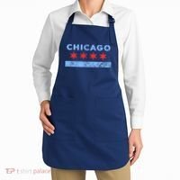 Chicago - Chicago Flag Sweatshirt Sweatshirt Apron thumb 2