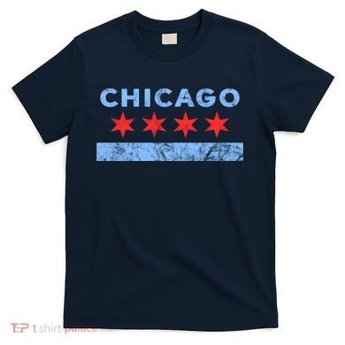 Chicago - Chicago Flag Sweatshirt Sweatshirt T-Shirt