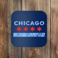 Chicago - Chicago Flag Sweatshirt Sweatshirt Coaster thumb 0