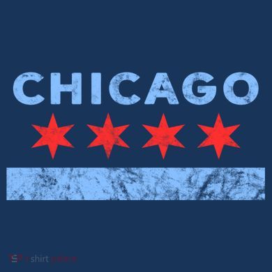 Chicago - Chicago Flag Sweatshirt Sweatshirt Tote Bag