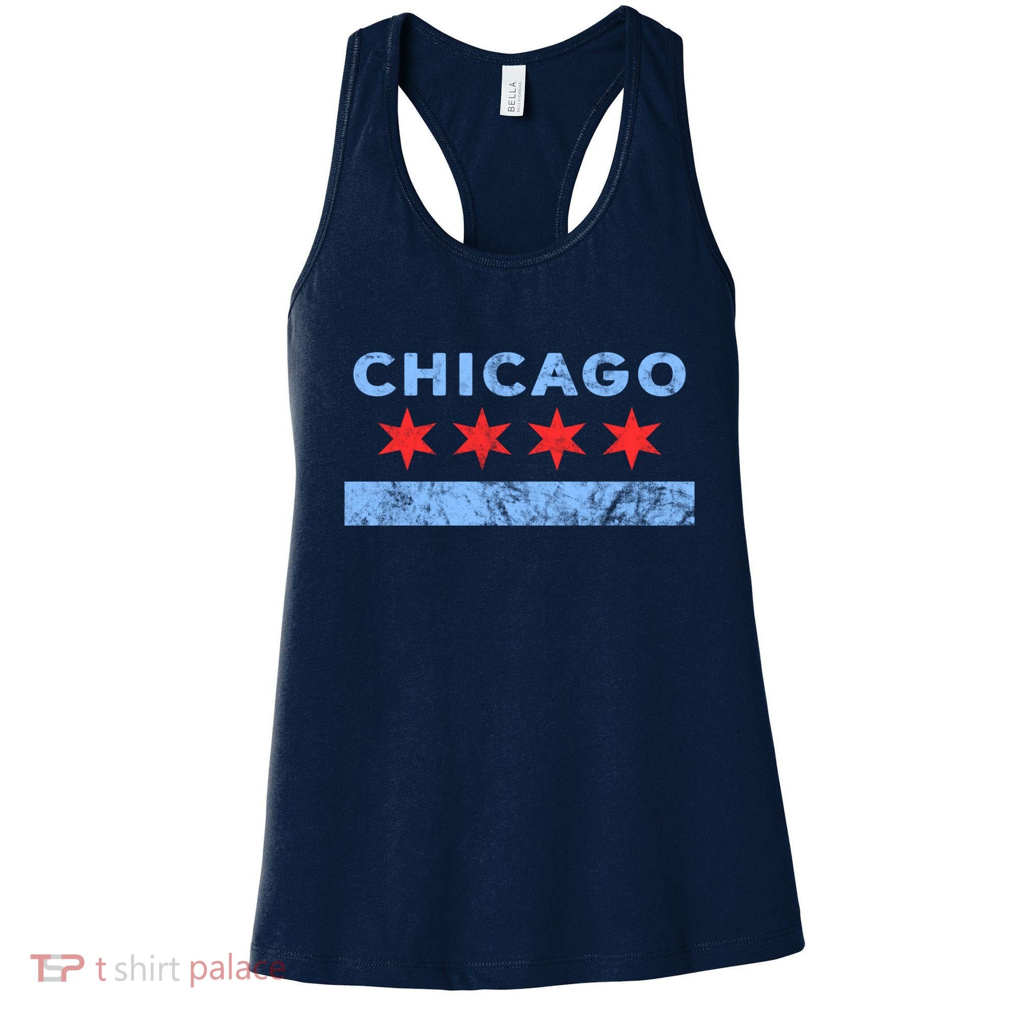 Chicago - Chicago Flag Sweatshirt Sweatshirt Women's Tank Top