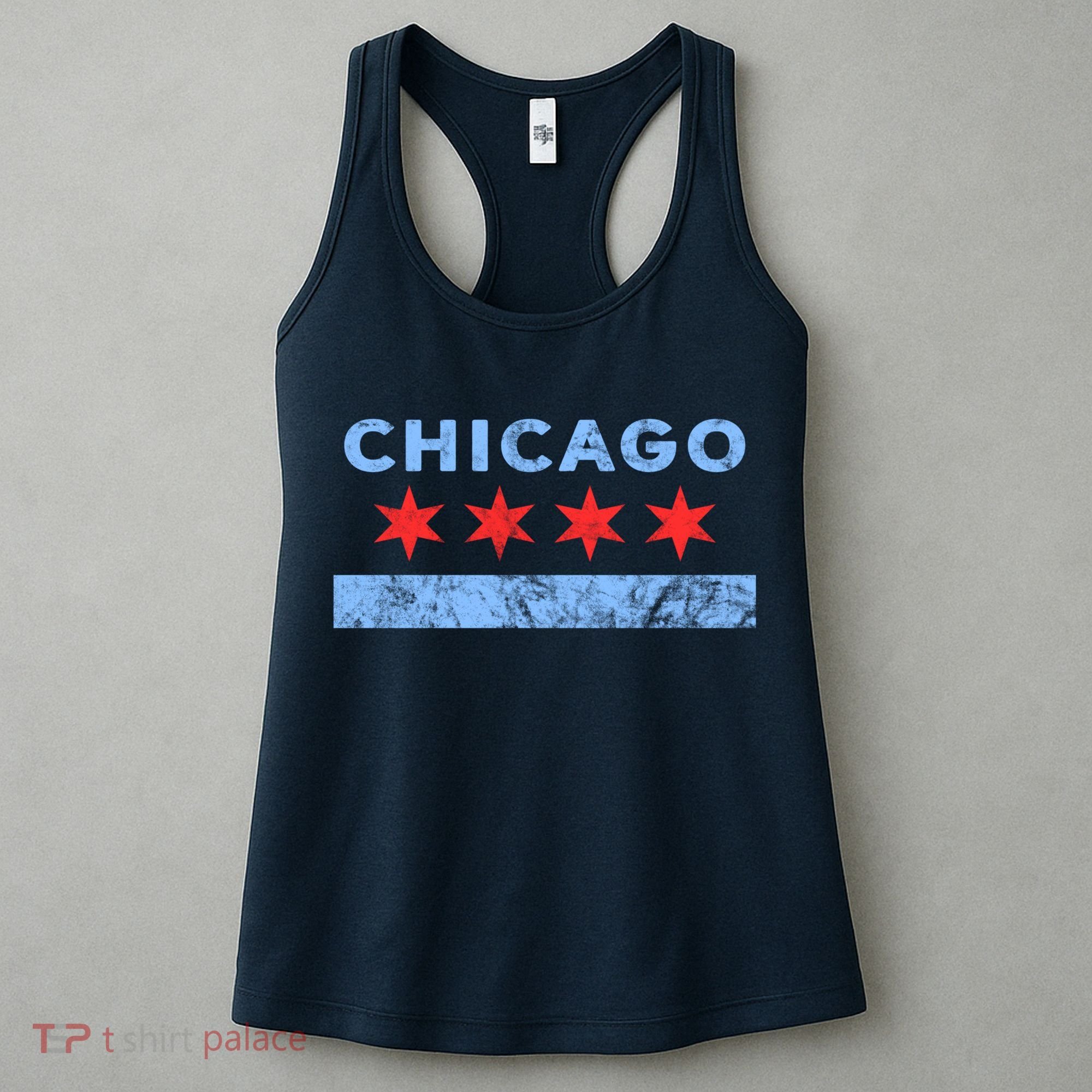 Chicago - Chicago Flag Sweatshirt Sweatshirt Women's Tank Top