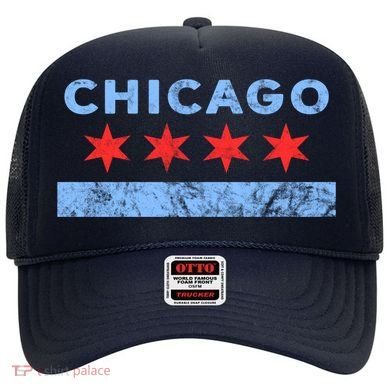 Chicago - Chicago Flag Sweatshirt Sweatshirt Hat