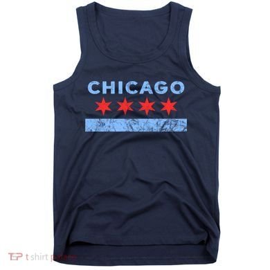 Chicago - Chicago Flag Sweatshirt Sweatshirt Tank Top
