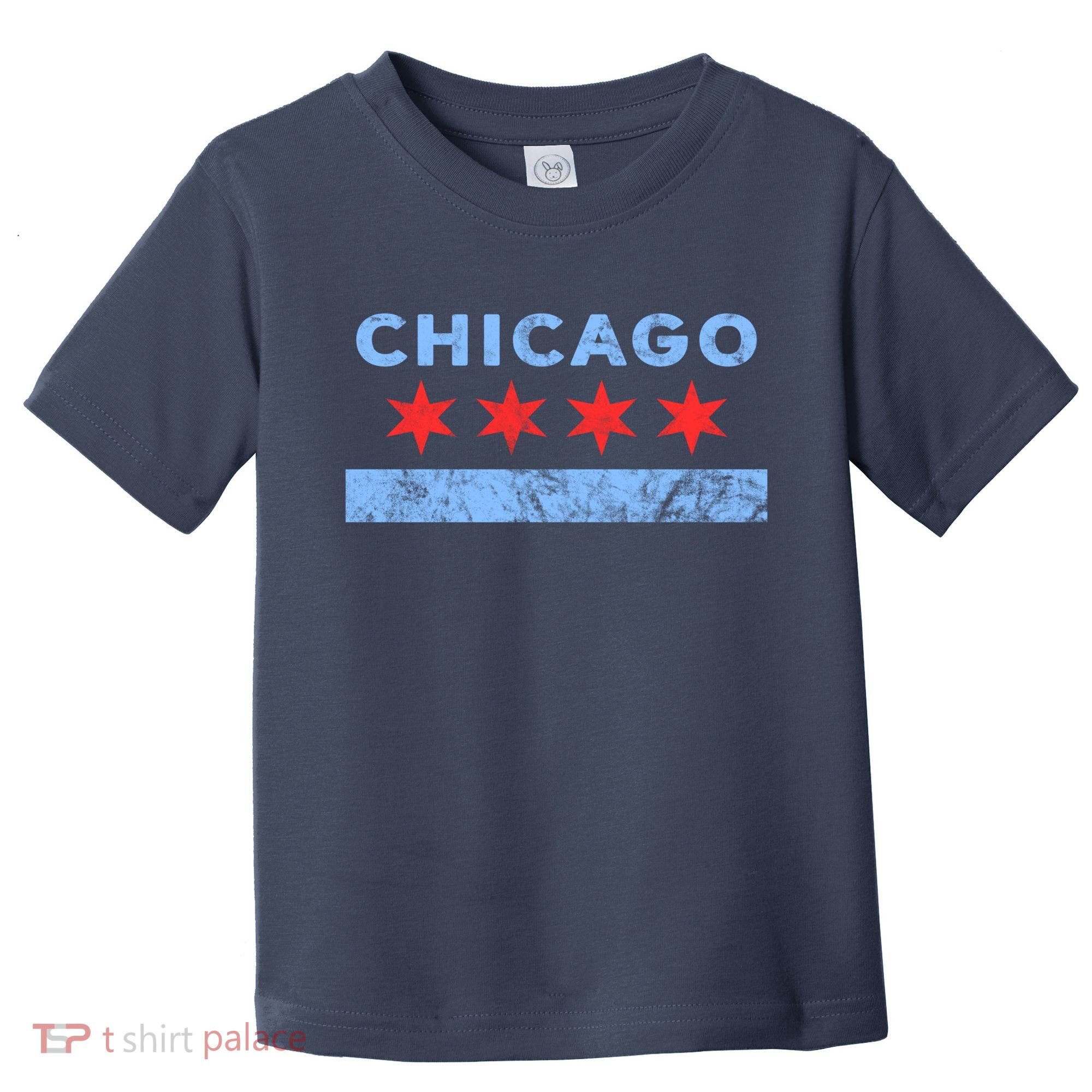 Chicago - Chicago Flag Sweatshirt Sweatshirt Toddler T-Shirt