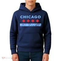 Chicago - Chicago Flag Sweatshirt Sweatshirt Kids Hoodie thumb 4