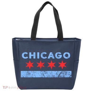 Chicago - Chicago Flag Sweatshirt Sweatshirt Bag